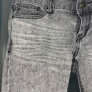 Slim fit, Ultra low rise jean leggings